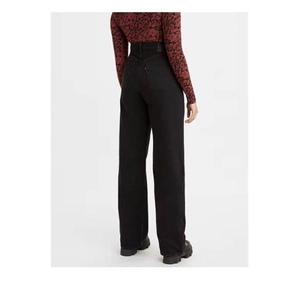 Levi's Denim - LEV'I'S BLACK HIGH LOOSE  FIT WOMEN'S JEANS